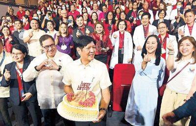 Marcos visits cancer patients before birthday