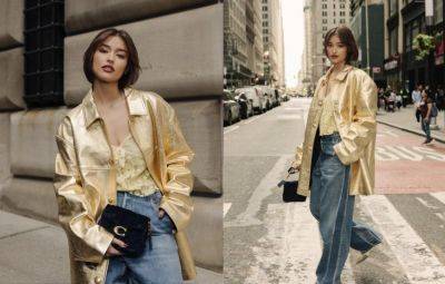 Kristofer Purnell - Michelle Dee - Liza Soberano - Liza Soberano slays New York Fashion Week for Coach - philstar.com - Philippines - Usa - New York - city New York - city Manila, Philippines