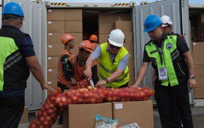 144 tons of undocumented shipments of carrots, onions worth P21 million seized at the Port of Subic