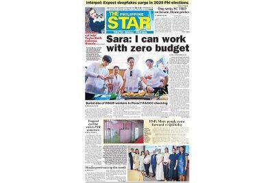 The STAR Cover (September 12, 2024) - philstar.com