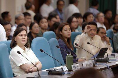 VP Sara haunted by P125-million secret funds controversy — solons