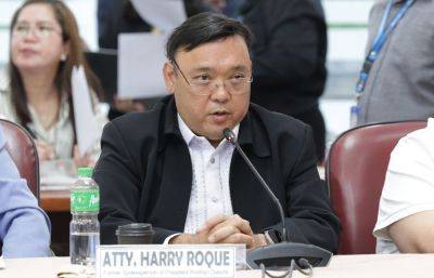 Rodrigo Duterte - Delon Porcalla - Harry Roque - Charity Sweepstakes Office - Robert Ace Barbers - Royina Garma - House panel cites Roque, ex-PCSO GM in contempt - philstar.com - Philippines - China - city Manila, Philippines