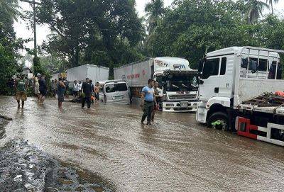 John Unson - Traffic in flooded Lanao highway back to normal as floodwaters recede - philstar.com