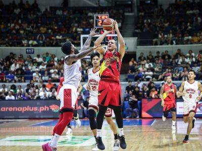 Marcio Lassiter - June Mar Fajardo - Scottie Thompson - Justin Brownlee - Ralph Edwin Villanueva - Tim Cone - Barangay Ginebra - Jimmy Alapag - Beermen blast Gin Kings in record rout to clinch quarters berth - philstar.com - Philippines - county San Miguel - Jordan - county Kings - city Manila, Philippines