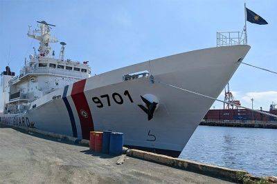 BRP Teresa Magbanua leaves Escoda Shoal