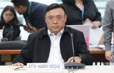 Harry Roque says he'll yield only to court as police fails to locate him