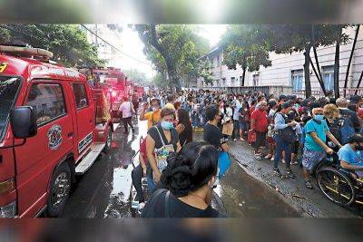 Martin Romualdez - Ghio Ong - Honey Lacuña - Benhur Abalos - Isko Moreno - Ramon Revilla-Junior - Hundreds evacuated as fire hits PGH anew - philstar.com - Philippines - city Manila, Philippines