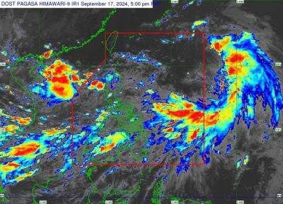 Gener to exit PAR September 18; habagat to dump rains over parts of Philippines - philstar.com - Philippines - region Ilocos - region Davao - county Del Norte - region Bicol - county Island - county Valley - region Caraga - city Manila, Philippines