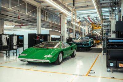 Lamborghini celebrates 50 years of the legendary Countach