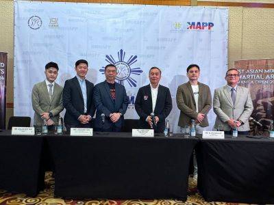 Asian MMA tilt slated October in Manila