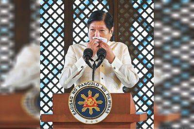 Marcos: Cough, cold won’t slow me down