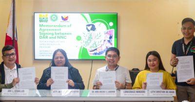 DAR Caraga forges partnership with National Nutrition Council anew - dar.gov.ph - county Del Norte