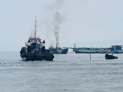 Ship catches fire during ‘Enteng’, 4 other vessels run into accidents in Navotas City