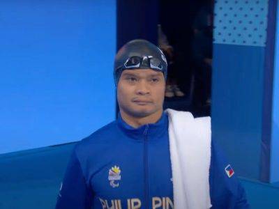 Ralph Edwin Villanueva - Ernie Gawilan - Angel Otom - Gawilan finishes 6th in Paralympic swimming - philstar.com - Philippines - Argentina - Ukraine - Italy - city Paris - city Manila, Philippines