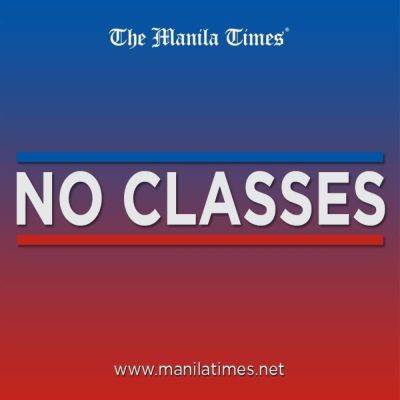 Philippine News Agency - Negros LGUs cancel classes - manilatimes.net - Philippines - city Manila - city Bacolod - city Victoria