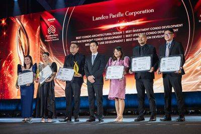 MVP-led Landco Pacific Corp. receives 6 prestigious accolades at 12th PropertyGuru Awards