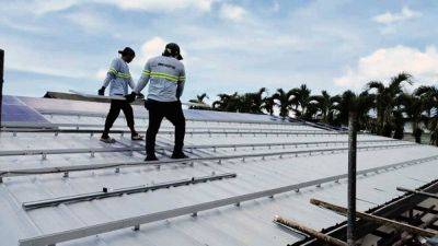 Solar panels power Romblon health units