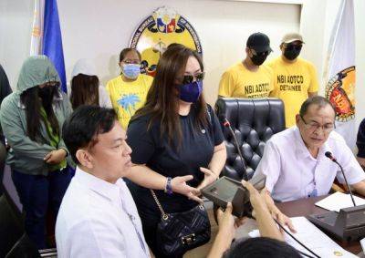 Franco Jose C Baro - Ismael De-Juan - Alice Guo - Jaime Santiago - Alice Guo's co-accused in human trafficking charges surrender - manilatimes.net - Philippines - city Santos - city Pasig - city Santiago - city Manila, Philippines