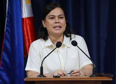 Sara no-show at House plenary on OVP budget