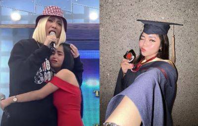 Amy Nobleza graduates magna cum laude, credits Vice Ganda for helping finish college