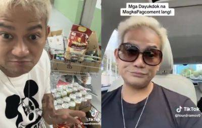 Kristofer Purnell - From boxes to packaging? Celebrity hairstylist Lourd Ramos goes viral for grocery rant videos - philstar.com - Philippines - city Manila, Philippines