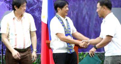 Ferdinand R.Marcos-Junior - Conrado Estrella III (Iii) - Ferdinand E.Marcos - LGUs of Palawan Receive Farm-to-Market Roads from PBBM to Boost Agriculture - dar.gov.ph