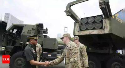 Joe Biden - Romeo Brawner - Gilberto Teodoro - Dong Jun - Philippines military backs permanent stay of US missile system - timesofindia.indiatimes.com - Philippines - Usa - China - Washington - city Beijing - city Manila