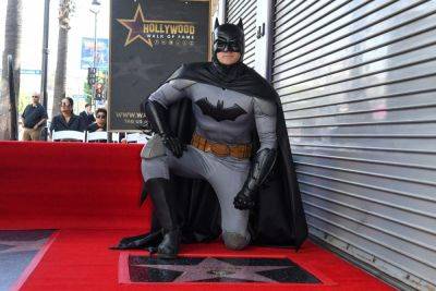 Kristofer Purnell - Batman is 1st superhero on Hollywood Walk of Fame - philstar.com - Philippines - city Hollywood - city Manila, Philippines