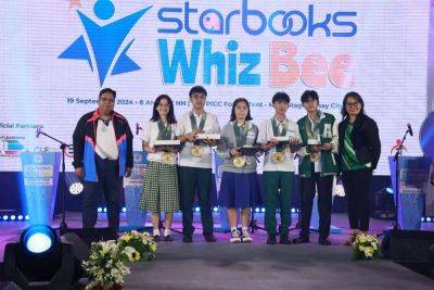 The Manila Times - Renato Solidum-Junior - Carmona NHS student named 2024 Whiz Bee champion - manilatimes.net - Philippines - city Pasay