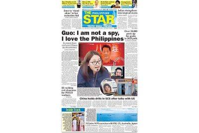 The STAR Cover (September 29, 2024) - philstar.com