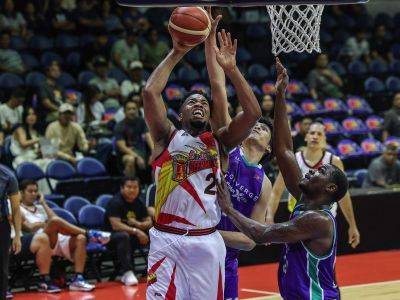 Beermen push FiberXers to brink of ouster