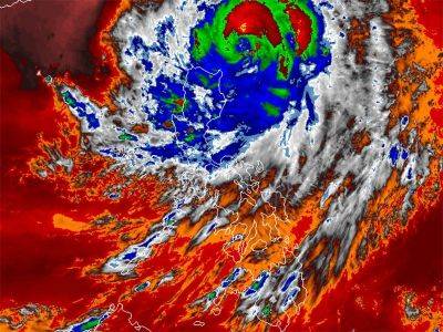 Signal No. 3 up over 2 areas as Typhoon Julian keeps strength