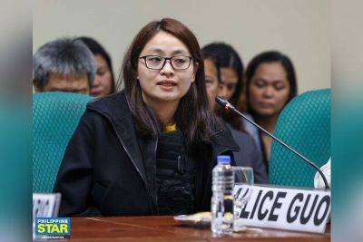 Mark Ernest Villeza - Gilbert Cruz - Margarita Nograles - Alice Guo - Guo a Chinese spy? PAOCC seeks probe - philstar.com - Philippines - Thailand - China - city Manila, Philippines