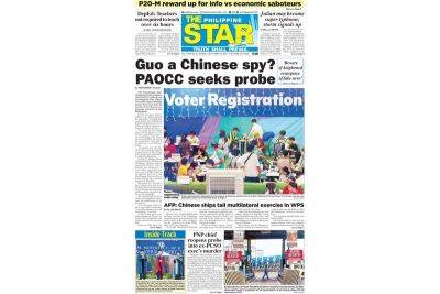 The STAR Cover (September 30, 2024) - philstar.com