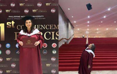 Kristofer Purnell - International - Arlene Muhlach graduates college with Communication degree at 55 - philstar.com - Philippines - Montenegro - city Manila, Philippines