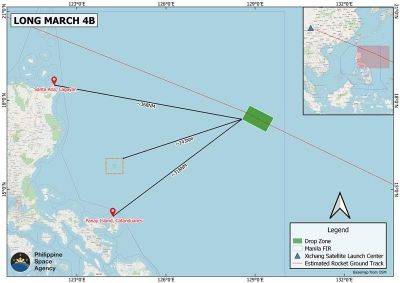 Jean Mangaluz - PCG warns mariners: Beware of debris from Chinese rocket - philstar.com - Philippines - China - Taiwan - city Manila, Philippines