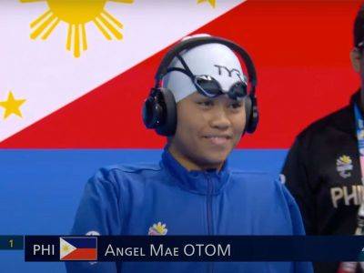 Ralph Edwin Villanueva - Angel Otom - Otom finishes Paralympic 50m backstroke bid at 6th - philstar.com - Philippines - China - city Manila, Philippines