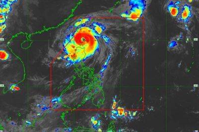 ‘Julian’ almost a super typhoon