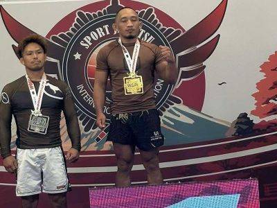 Filipino fighter cops 2 golds at Jiu-Jitsu worlds despite injuries