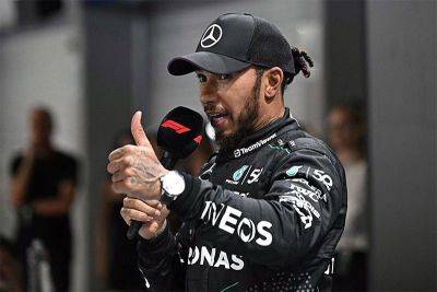 Lewis Hamilton - Carlos Sainz - George Russell - Mercedes F1 sponsor unfazed by Hamilton's exit, eyes new opportunities - philstar.com - Singapore - Germany - Italy - city Singapore