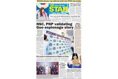 The STAR Cover (October 1, 2024) - philstar.com