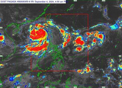 Kristine DagunoBersamina - 'Enteng' exits PAR; rains to persist across Luzon - philstar.com - Philippines - China - city Laoag - city Manila, Philippines