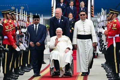 Joko Widodo - Pope Francis' grueling tour gets into full swing in Indonesia - philstar.com - Indonesia - Singapore - Vatican - county Pope - city Rome - city Jakarta, Indonesia - Papua New Guinea