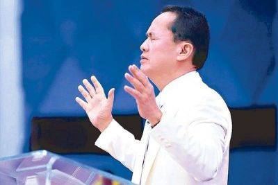 Rodrigo Duterte - Ferdinand Marcos-Junior - Jesus Christ - Apollo Quiboloy - Sara Duterte - Cristina Chi - Israelito Torreon - Marcos: Quiboloy's conditions for surrender 'immaterial' - philstar.com - Philippines - Usa - Britain - county Bureau - city Davao - city Manila, Philippines