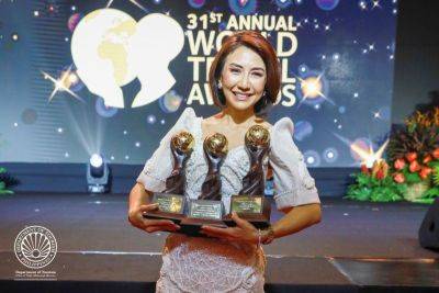 Christina Frasco - Rosette Adel - Philippines wins big at World Travel Awards Asia 2024 - philstar.com - Philippines - Britain - city Manila, Philippines