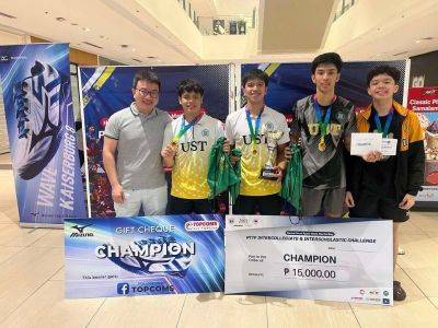 Intercollegiate and Interscholastic Challenge table tennis tilt held to rousing success