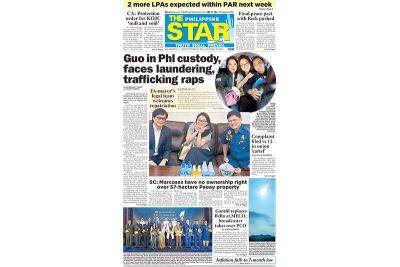 The STAR Cover (September 6, 2024) - philstar.com