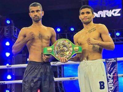 Tapales defends WBC Asia title vs Indian foe