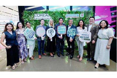 Dolly DyZulueta - Beauty companies partner for 1st green joint business plan in Philippines - philstar.com - Philippines - France - Hong Kong - city Manila, Philippines