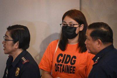 Alice Guo to attend Monday Senate hearing in bulletproof vest, handcuffs